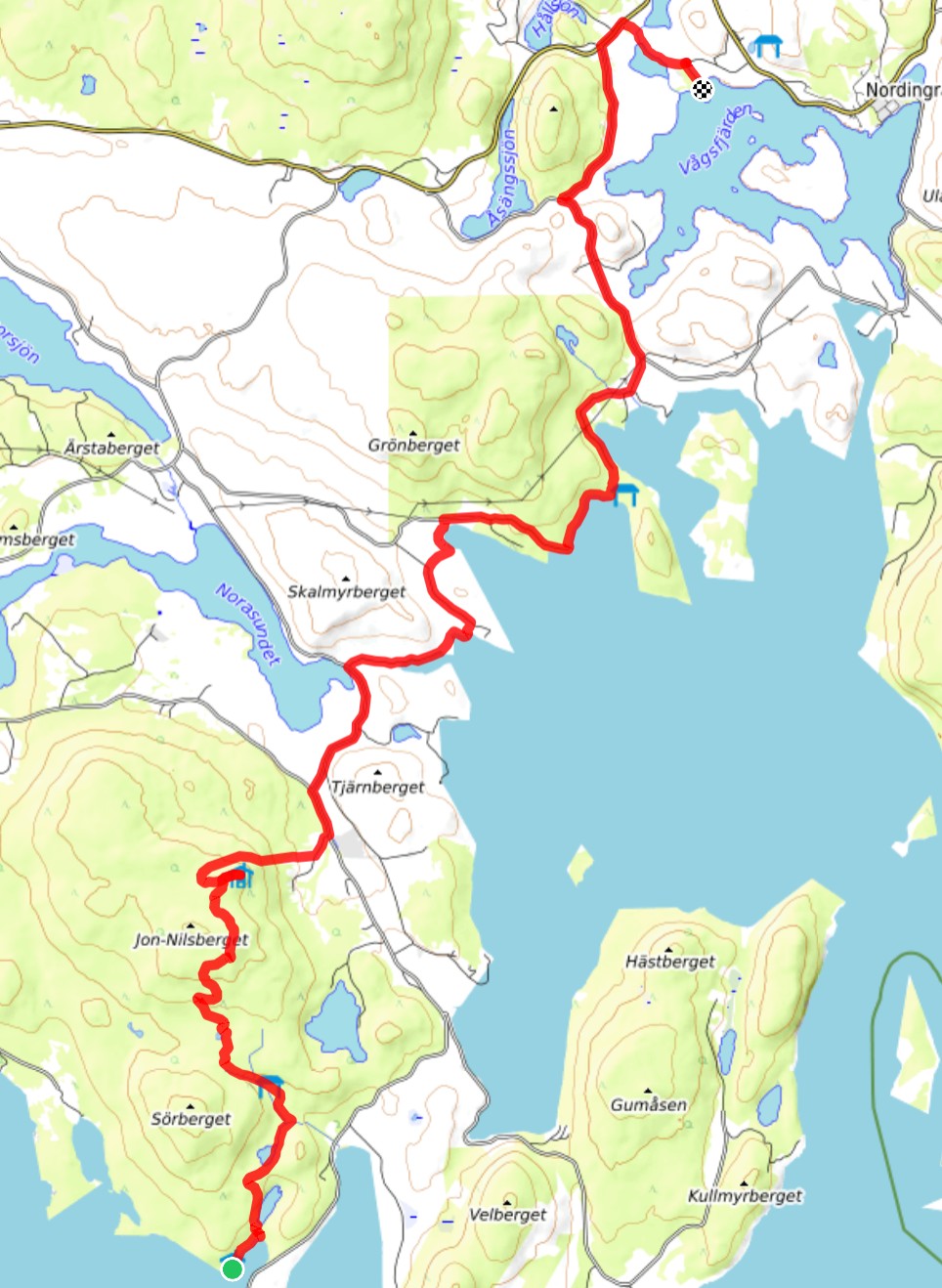 Map of day 2
